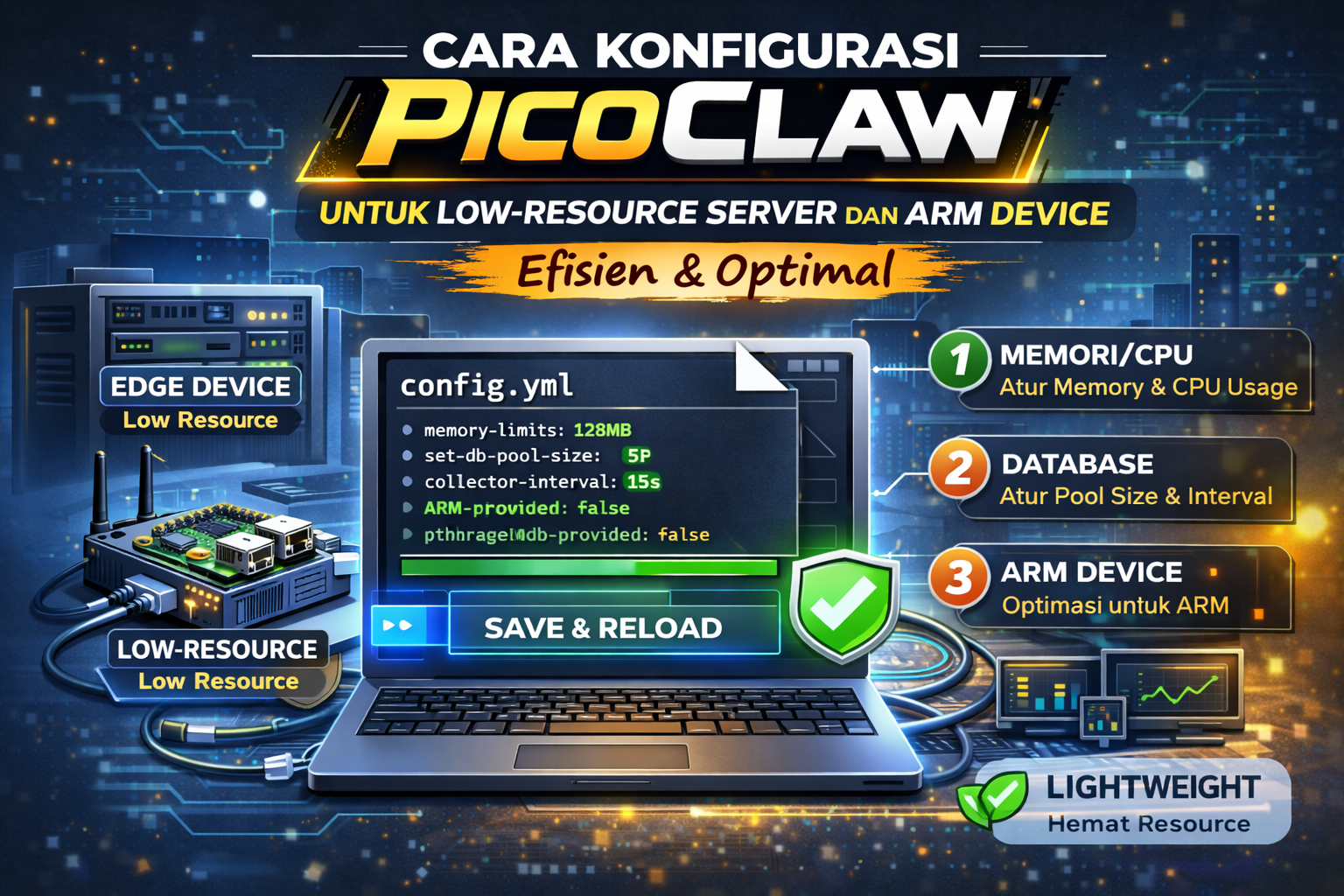 Cara Konfigurasi PicoClaw untuk Low-Resource Server dan ARM Device