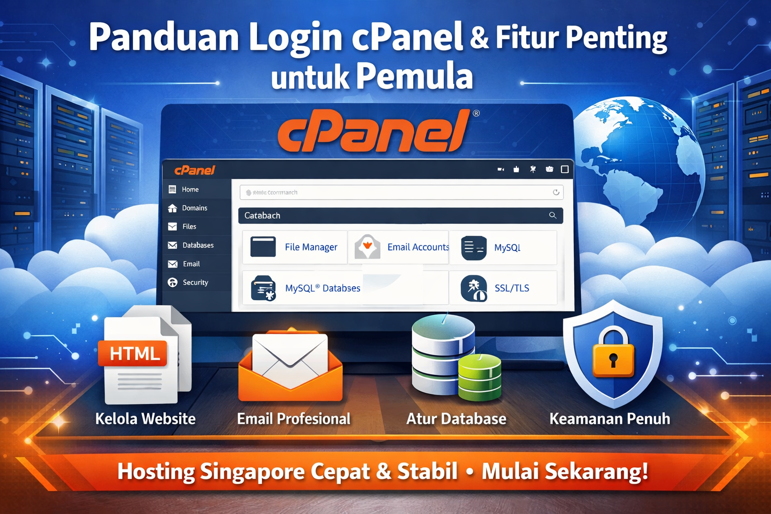 Dashboard cPanel Hosting