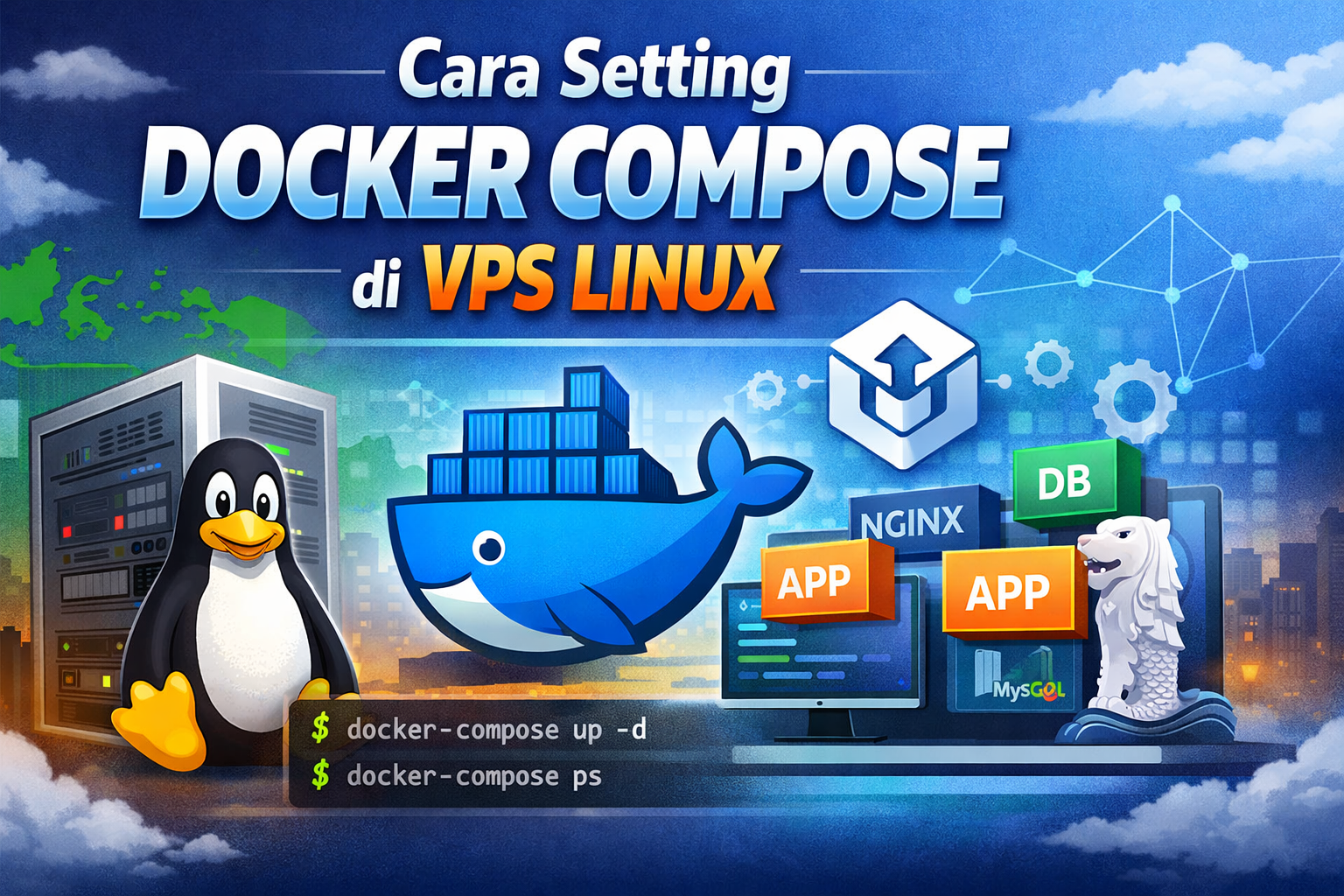 Docker Compose di VPS Linux