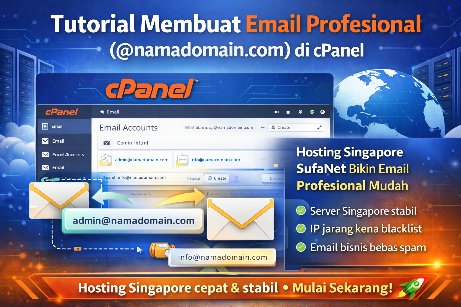 Email Profesional di cPanel