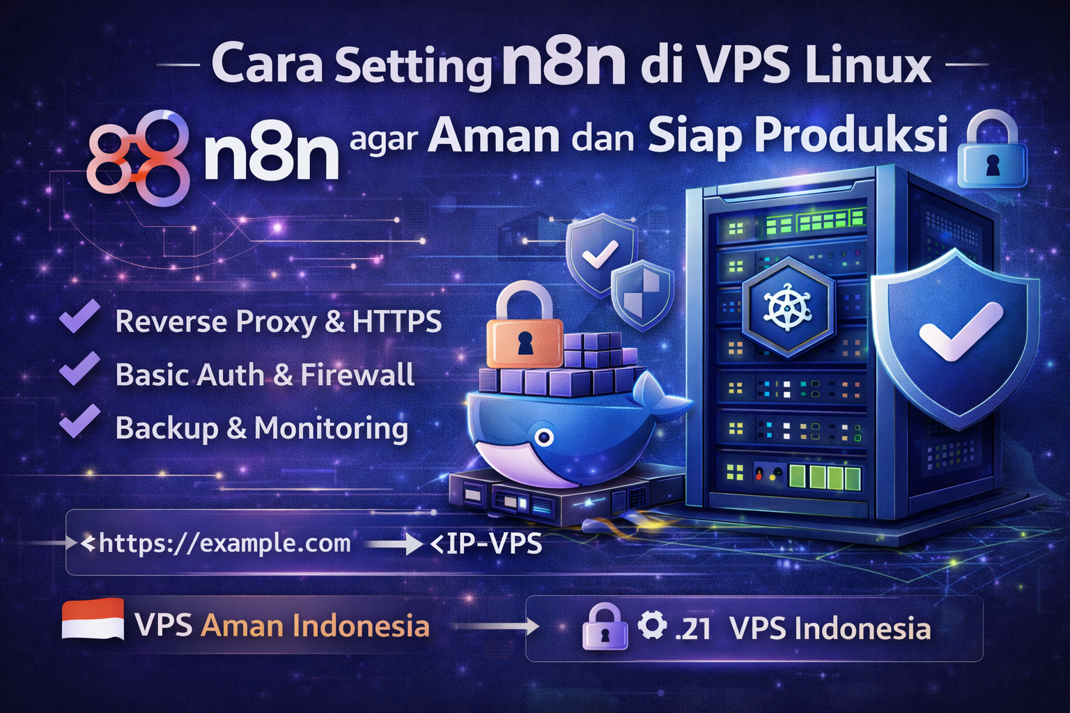 Setting n8n di VPS Linux