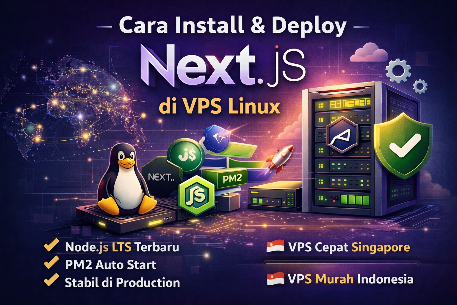Cara Install dan Deploy Next.js di VPS Linux (Production Ready)
