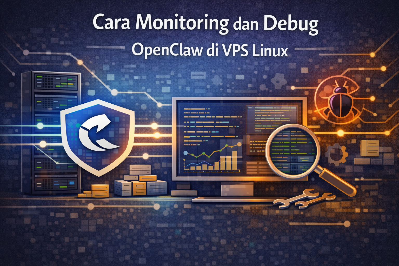 Cara Monitoring dan Debug OpenClaw di VPS Linux